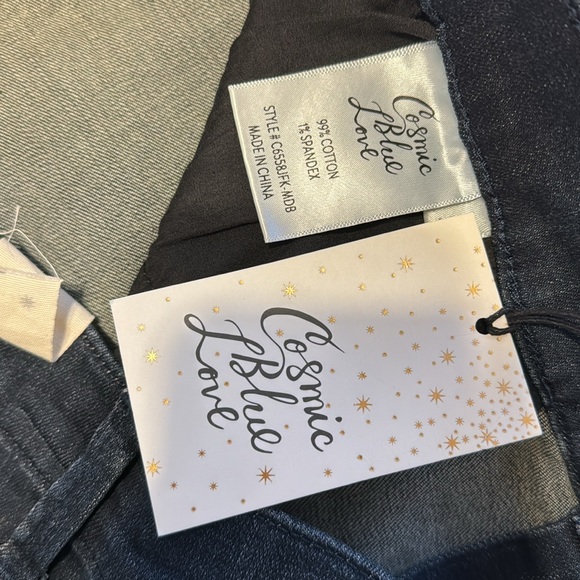 Cosmic Blue Love Midnight Blue Jeans 31 - Picture 11 of 12